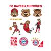 FC Bayern Sticker 2er-Set Maskottchen