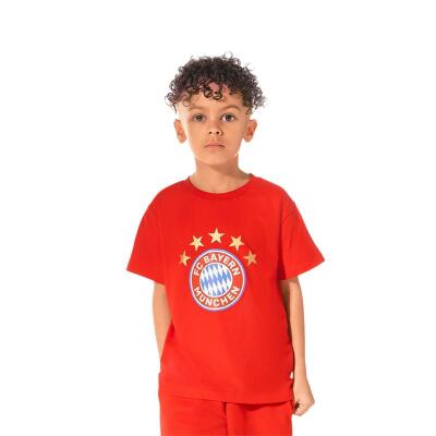 FC Bayern Kinder T-Shirt Essential Rot Gr. 140