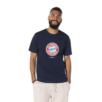 FC Bayern Herren T-Shirt Essential Navy