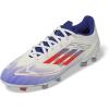 Adidas F50 League FG/MG weiß / grau Gr. 46