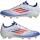 Adidas F50 League FG/MG weiß / grau Gr. 46