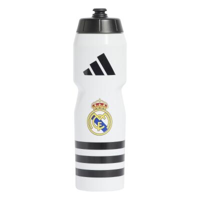 Real Madrid Trinkflasche Weiß/Schwarz