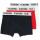 FC Bayern Boxershorts Essentials 3er-Set Kinder Navy/Rot/Weiß