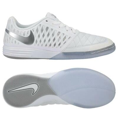 Nike Lunargato II IC Hallenschuh - Weiß / Chrome