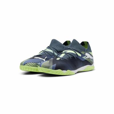 Puma Future 7 Match IT Hallenschuh grau/blau/grün