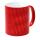FC Bayern Tasse Metallic rot