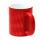 FC Bayern Tasse Metallic rot