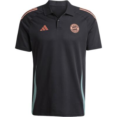 FC Bayern München Tiro 24 Poloshirt Herren 24/25 schwarz
