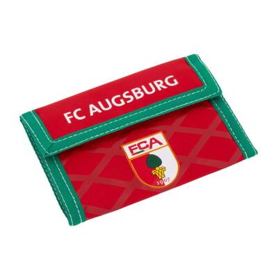 FC Augsburg Geldbeutel rot/grün