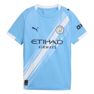 Manchester City Trikot Home 25/26 Kinder blau/weiß