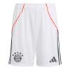 FC Bayern Short Away 25/26 Kinder weiß 152