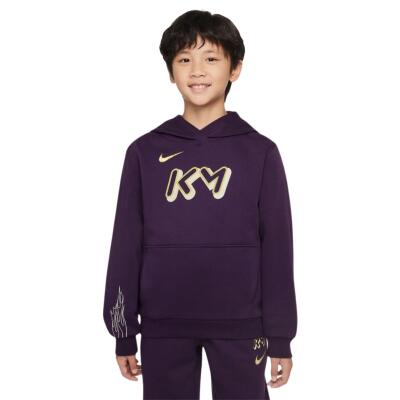 Nike Fleece Pullover Kylian Mbappe Kinder lila