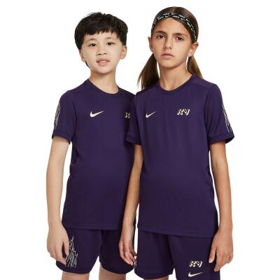 Nike Trainingsshirt Kylian Mbappé Kinder lila L (147-158)