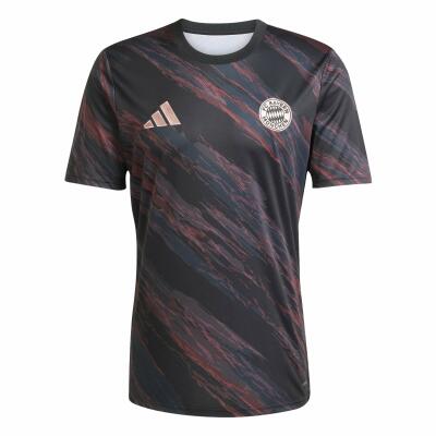 Adidas FC Bayern Pre-Match Shirt 25/26 Herren Schwarz