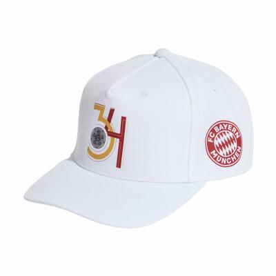 FC Bayern Champions League Cap 25 Weiß