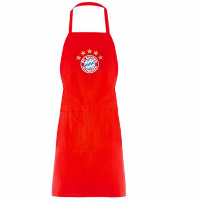 FC Bayern Grillschürze Logo rot