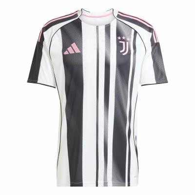 Juventus Turin Trikot Home 25/26 Herren weiß/schwarz