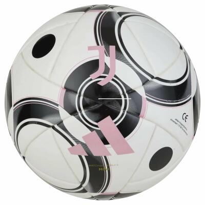 Juventus Fußball Mini Home 25/26 weiß/schwarz/pink