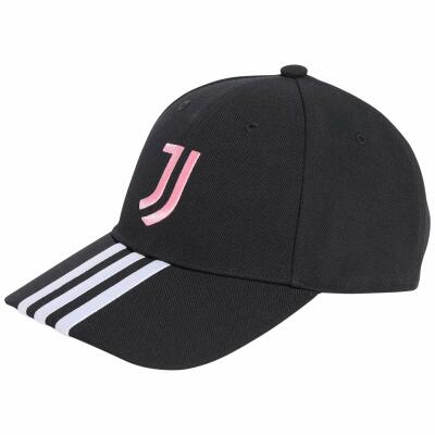 Juventus Turin Baseball Cap Home schwarz/weiß/pink