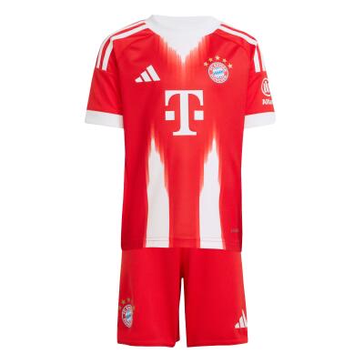 FC Bayern Mini Kit Home 25/26 Kleinkinder rot 104