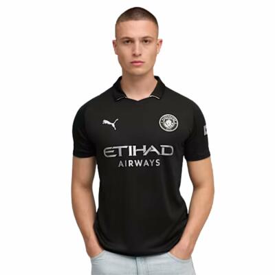 Manchester City Trikot Away 25/26 Herren schwarz