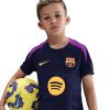 FC Barcelona kurzarm Trainingsshirt 25/26 Strike Kinder blau