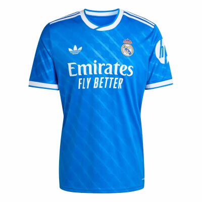 Real Madrid Trikot 25/26 Third Jersey Herren blau
