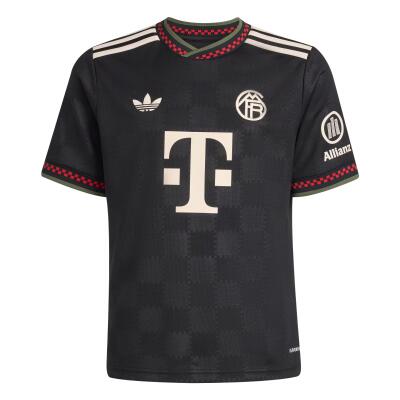 FC Bayern Champions League Trikot 25/26 Kinder schwarz