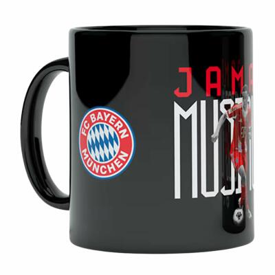 FC Bayern Tasse Musiala schwarz