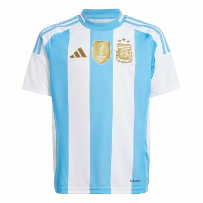 Argentinien Trikot Heim 24/25 Kinder weiß/blau