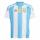 Argentinien Trikot Heim 24/25 Kinder weiß/blau