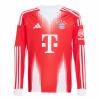 FC Bayern Trikot Home 25/26 Kinder rot/weiß Langarm