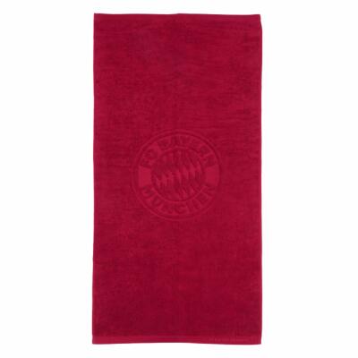 FC Bayern Duschtuch rot