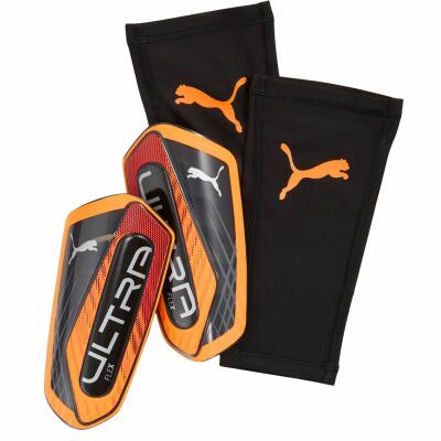 Puma Ultra Flex Sleeve Schienbeinschoner orange/schwarz