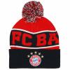 FC Bayern Bommelmütze Kinder rot/schwarz