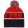 FC Bayern Bommelmütze Kinder rot/schwarz