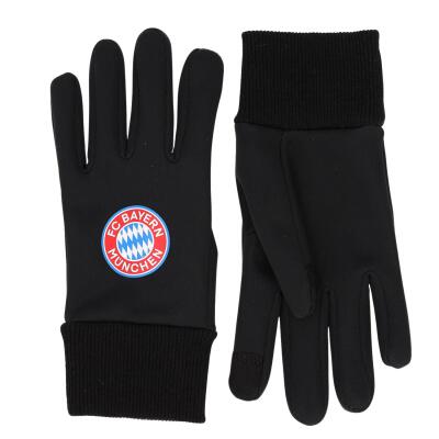 FC Bayern Softshellhandschuhe Kinder schwarz
