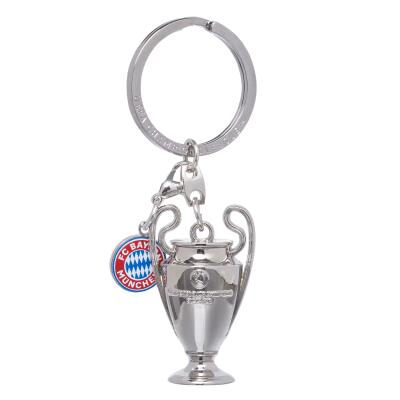 FC Bayern Schlüsselanhänger UCL Trophy silber