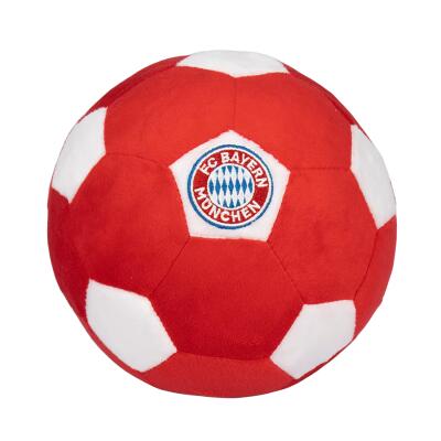 FC Bayern Baby Plüschball rot