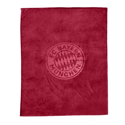 FC Bayern Kuscheldecke 200 x150 cm rot