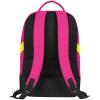 Jako Rucksack Iconic mit Bodenfach Unisex pink/schwarz/neongelb