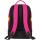 Jako Rucksack Iconic mit Bodenfach Unisex pink/schwarz/neongelb