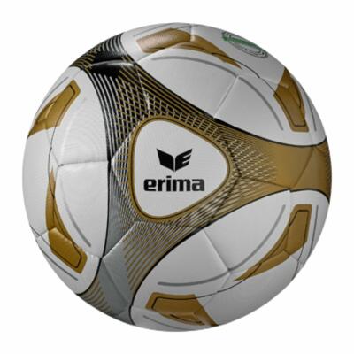 Erima Fußball Hybrid Training Herren Gr.5 (ca.440g) weiß/gold