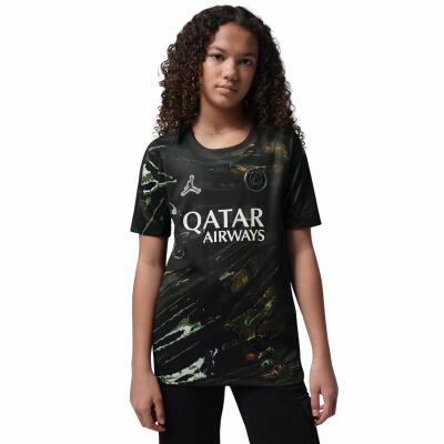 PSG Trikot 26 Stadium Night Edition Kinder schwarz