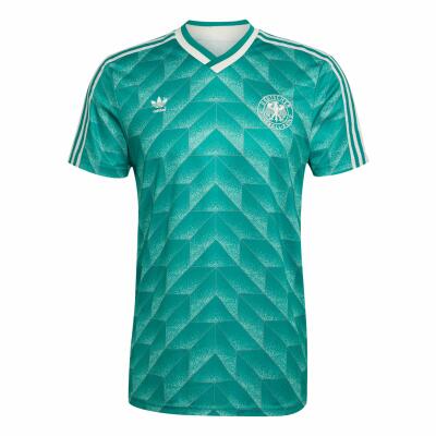 DFB Deutschland Trikot Away Jersey 1990 Herren türkis