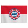 FC Bayern Fahne Logo mit Stock 60x40 cm rot