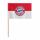 FC Bayern Fahne Logo mit Stock 60x40 cm rot