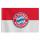 FC Bayern Fahne Logo mit Stock 60x40 cm rot