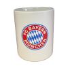 FC Bayern Tasse Logo weiß