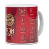 FC Bayern Tasse Signature 26/27 rot